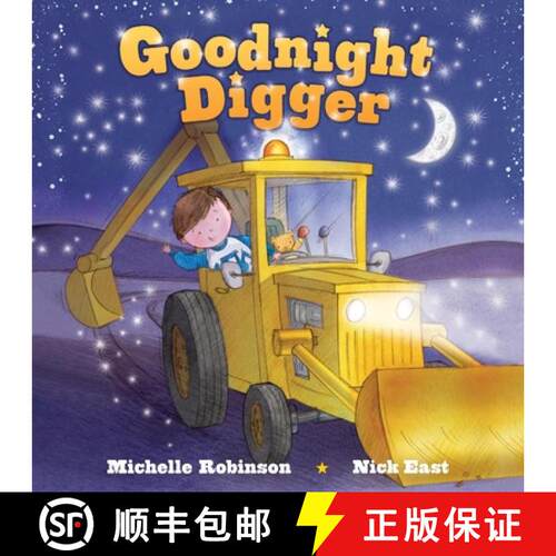【3-4周达】Goodnight Digger: The Perfect Bedtime Book! [9781464264399]
