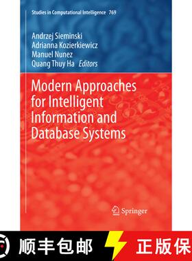 【3-4周达】Modern Approaches for Intelligent Information and Database Systems [9783030093983]