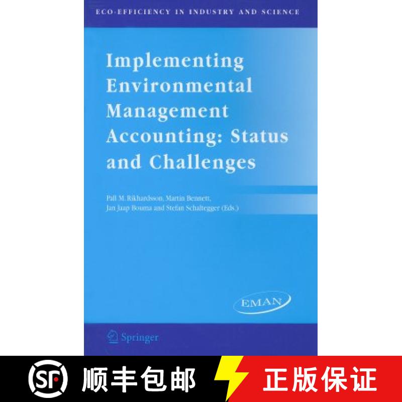【2-3周达】Implementing Environmental Management Accounting: Status and Challenges [9781402033728]