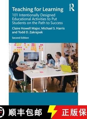 【3-4周达】Teaching for Learning: 101 Intentionally Designed Educational Activities to Put Students o... [9780367469368]