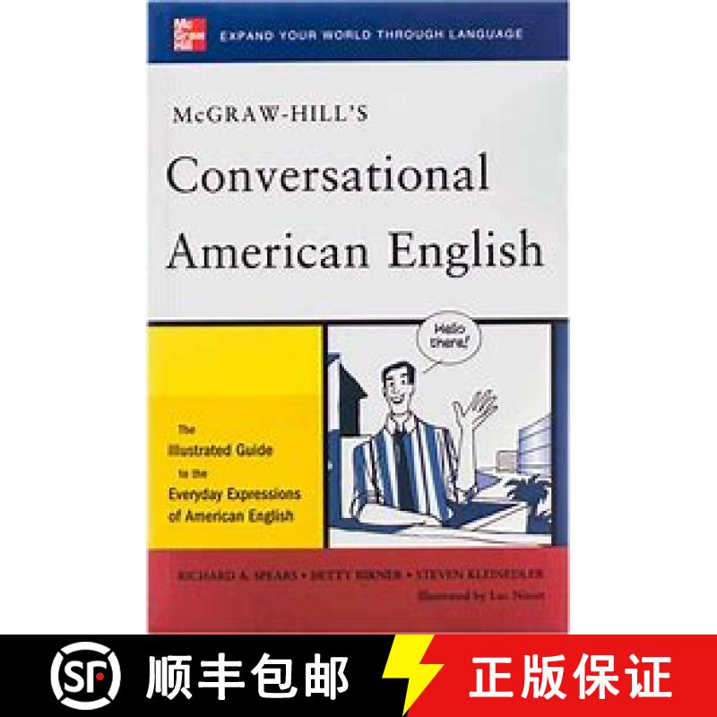 【3-4周达】麦格劳希尔美式英语会话 McGraw-Hill's Conversational American English: The Illustrated Guid... [9780071741316]