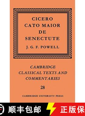 【3-4周达】Cicero: Cato Maior de Senectute: - Cicero: Cato Maior de Senectute [9780521607049]
