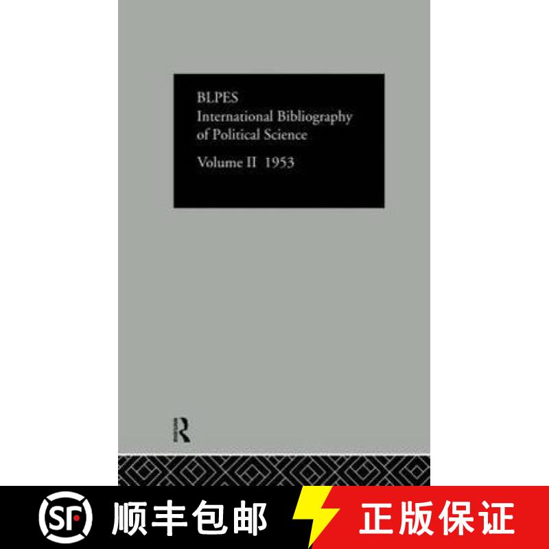 【3-4周达】Intl Biblio Pol Sc 1953 Vol  2 [9780415126397]