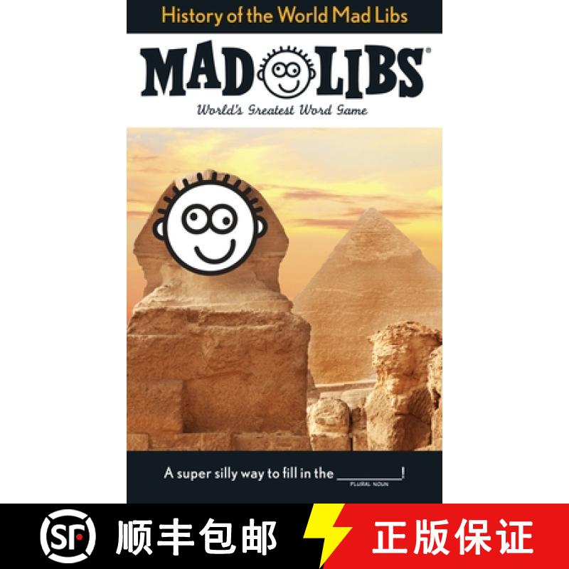 【3-4周达】History of the World Mad Libs: World's Greatest Word Game [9780843180756]