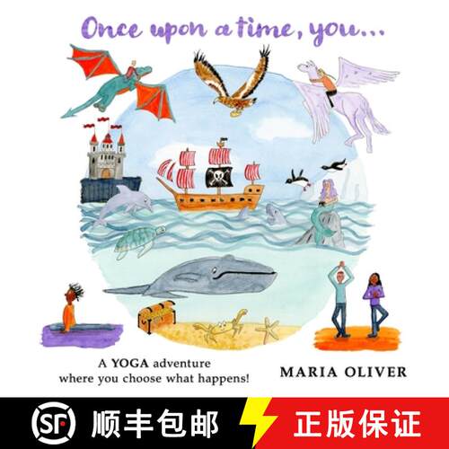【3-4周达】Once Upon a Time, You...: A yoga adventure where you choose what happens! [9781838302412]