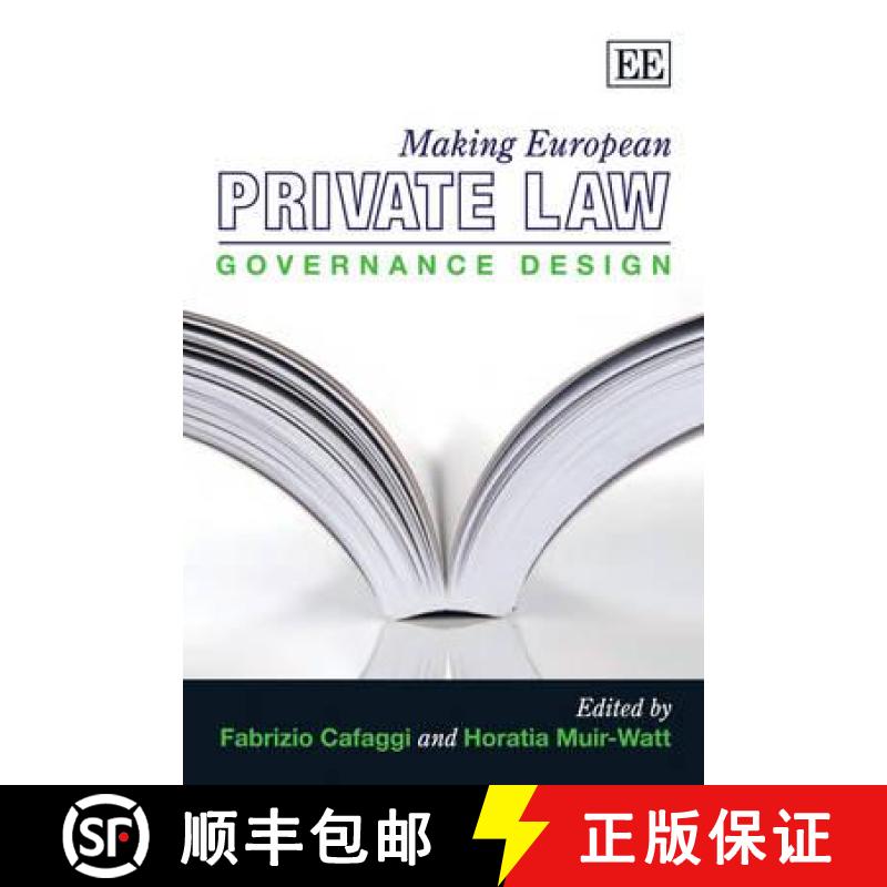 【3-4周达】Making European Private Law [9781847201980]