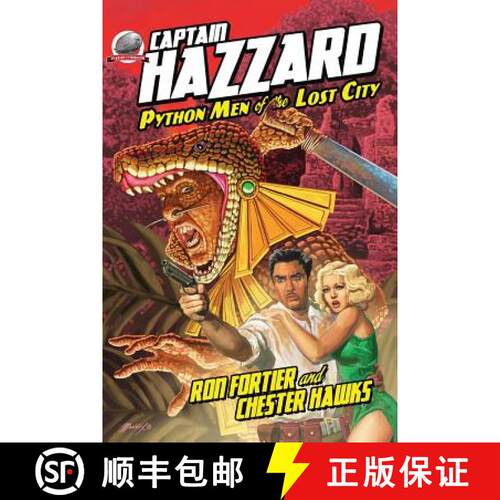 【3-4周达】Captain Hazzard-Python Men of the Lost City [9780615696492]