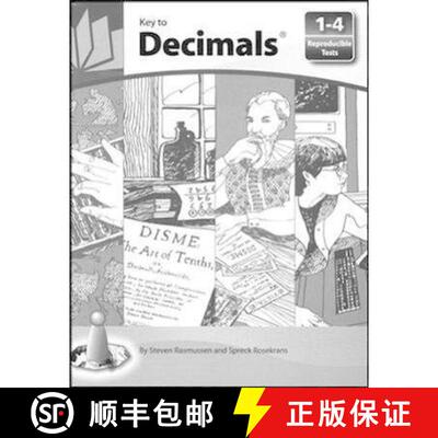 【3-4周达】Key to Decimals, Books 1-4, Reproducible Tests [9780913684269]