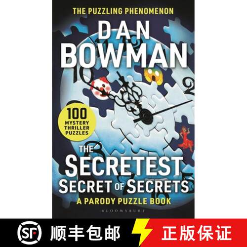 【3-4周达】The Secretest Secret of Secrets : A Parody Puzzle Book - the perfect Secret Santa gift for... [9781526697363]