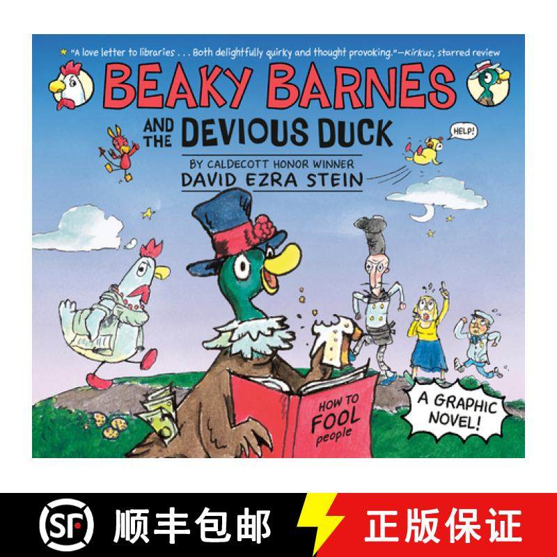 【3-4周达】Beaky Barnes and the Devious Duck: A Graphic Novel [9780593094808]
