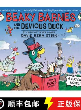 【3-4周达】Beaky Barnes and the Devious Duck: A Graphic Novel [9780593094808]