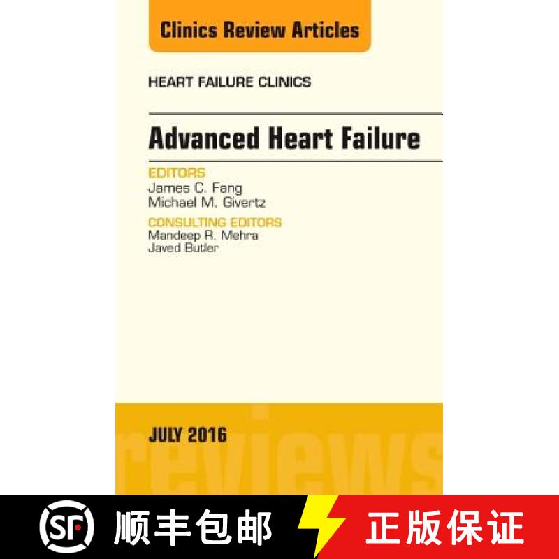 【3-4周达】Advanced Heart Failure, an Issue of Heart Failure Clinics: Volume 12-3 [9780323448468]