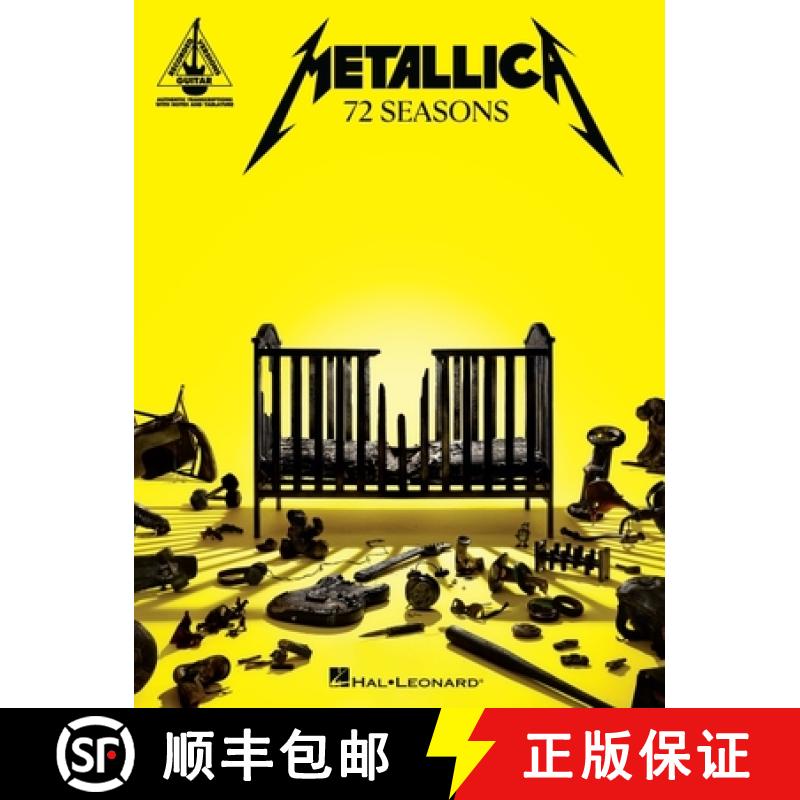 【3-4周达】Metallica - 72 Seasons: Guitar Recorded Versions Transcriptions with Notes and Tab Plus Ly... [9781705194539]