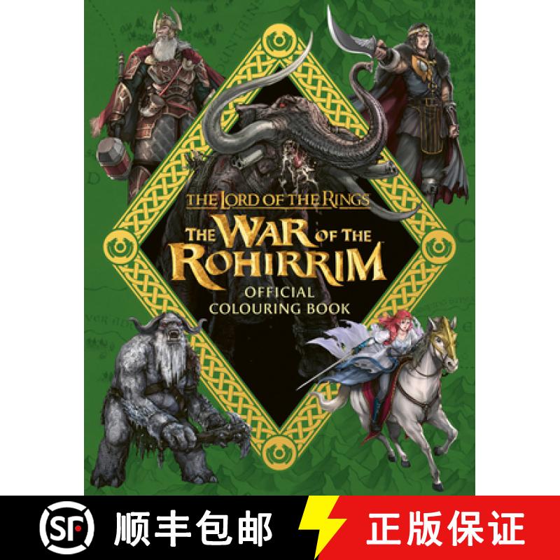 【2-3周达】Lord of the Rings: The War of the Rohirrim Official Colouring Book [9780008713034]