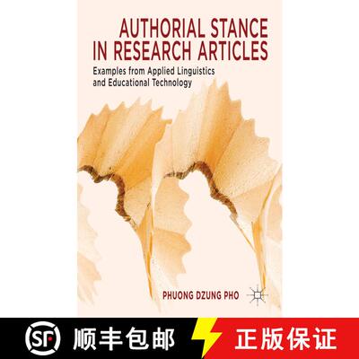 【3-4周达】Authorial Stance in Research Articles: Examples from Applied Linguistics and Educational T... [9781137032775]