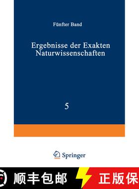 【3-4周达】Ergebnisse der Exakten Naturwissenschaften: Fünfter Band [9783642938580]