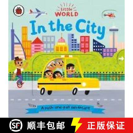 【3-4周达】Little World: In the City : A push-and-pull adventure [9780241372999]