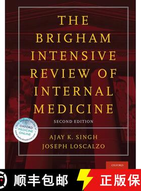 【3-4周达】Brigham Intensive Review of Internal Medicine (Revised) [9780199358274]