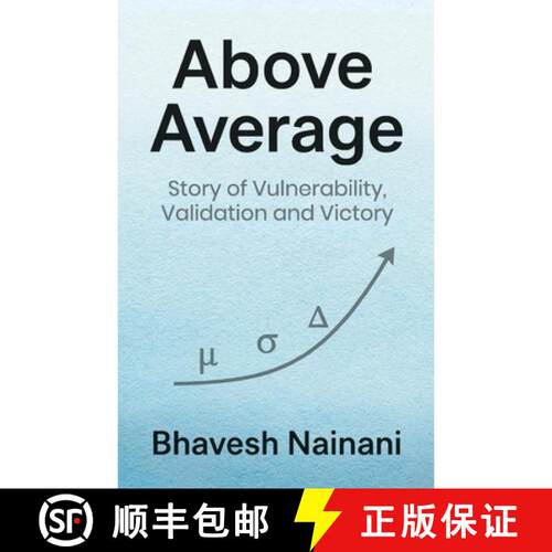 【3-4周达】Above Average - A Story of Vulnerability, Validation, and Victory [9789361859694]