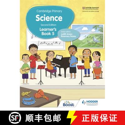 Cambridge Primary Science Learner's Book 5 Second Edition: Hodder Education Group [9781398301733]