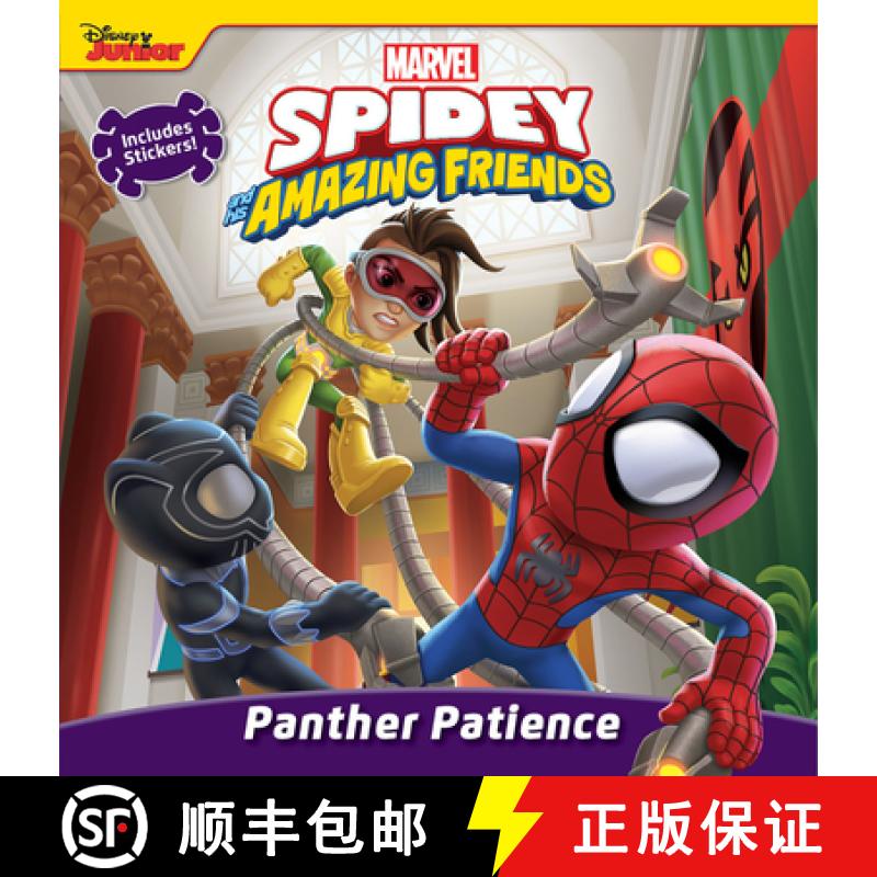【3-4周达】Spidey and His Amazing Friends: Panther Patience [9781368069885]