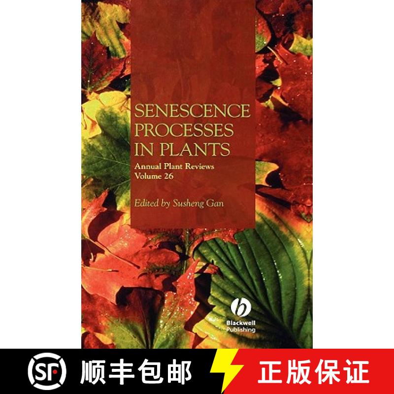 【3-4周达】Senescence Processes In Plants [Wiley生命科学] [9781405139847]
