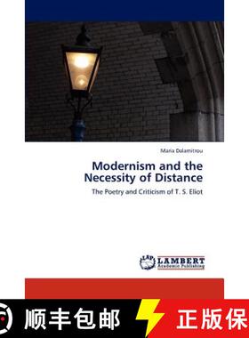 预订 Modernism and the Necessity of Distance [9783846518311]