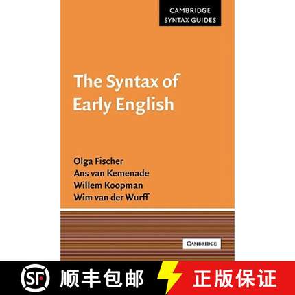 【3-4周达】Syntax of Early English: - The Syntax of Early English [9780521556262]