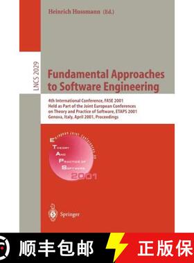 【3-4周达】Fundamental Approaches to Software Engineering: 4th International Conference, FASE 2001 He... [9783540418634]