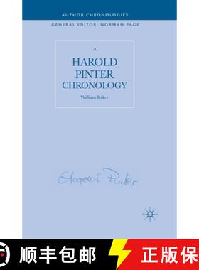 【3-4周达】A Harold Pinter Chronology [9781349326235]