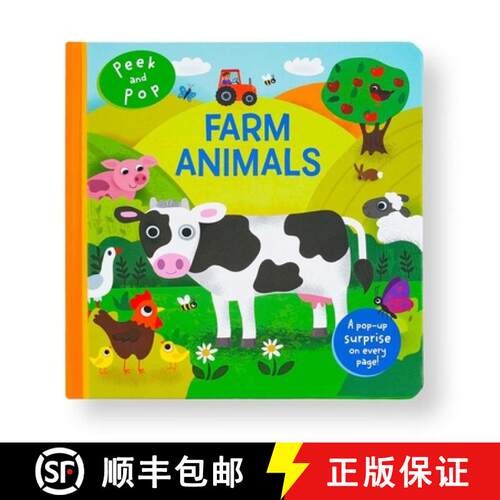 【3-4周达】Peek and Pop: Farm Animals [9798886744118]
