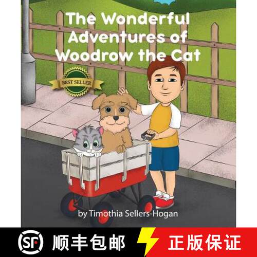 【3-4周达】精装 The Wonderful Adventures of Woodrow the Cat [9781989161272]