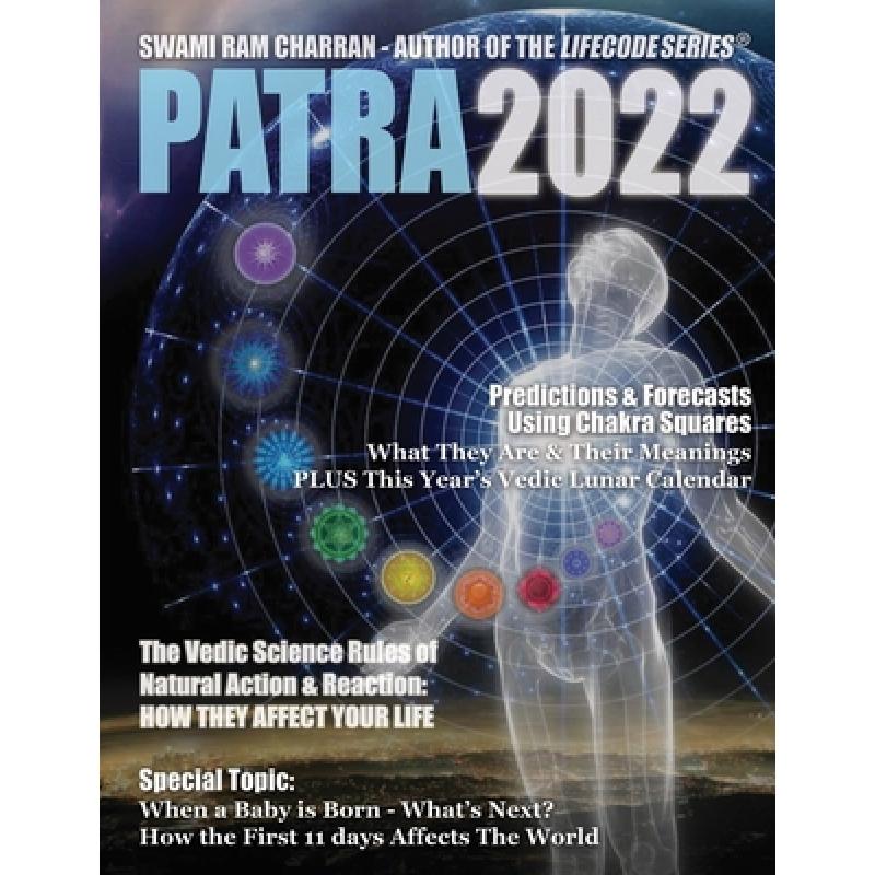 【4周达】Patra 2022 HINDU CALENDAR JYOTISH PANCHANG& LIFECODE IN COLOR[9781329295643]-封面