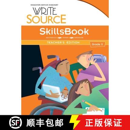 预订 Write Source SkillsBook Teacher's Edition Grade 11 [9780547484488]
