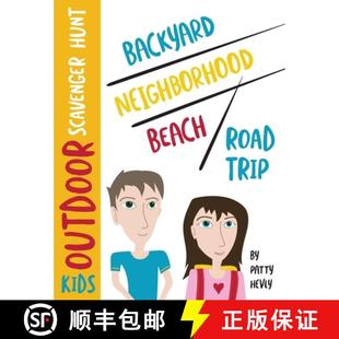 Kids 9780990581246 Trip Neighborhood 4周达 Beach Scavenger Outdoor Road Hunt and Backyard