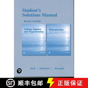 【3-4周达】Student's Solutions Manual for College Algebra and Trigonometry and Precalculus: A Right T... [9780134699073]