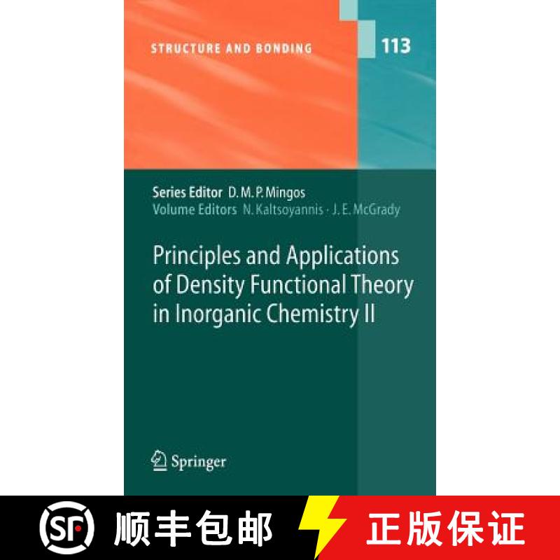 【3-4周达】Principles and Applications of Density Functional Theory in Inorganic Chemistry II [9783540218616]