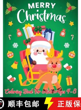 预订 Christmas Activity Book for Kids: Easy Activity Book for Kids 4-8 Christmas Book for Children [9789856257431]