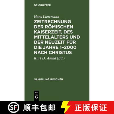 【3-4周达】Zeitrechnung Der Roemischen Kaiserzeit, Des Mittelalters Und Der Neuzeit Fur Die Jahre 1-2... [9783111276526]
