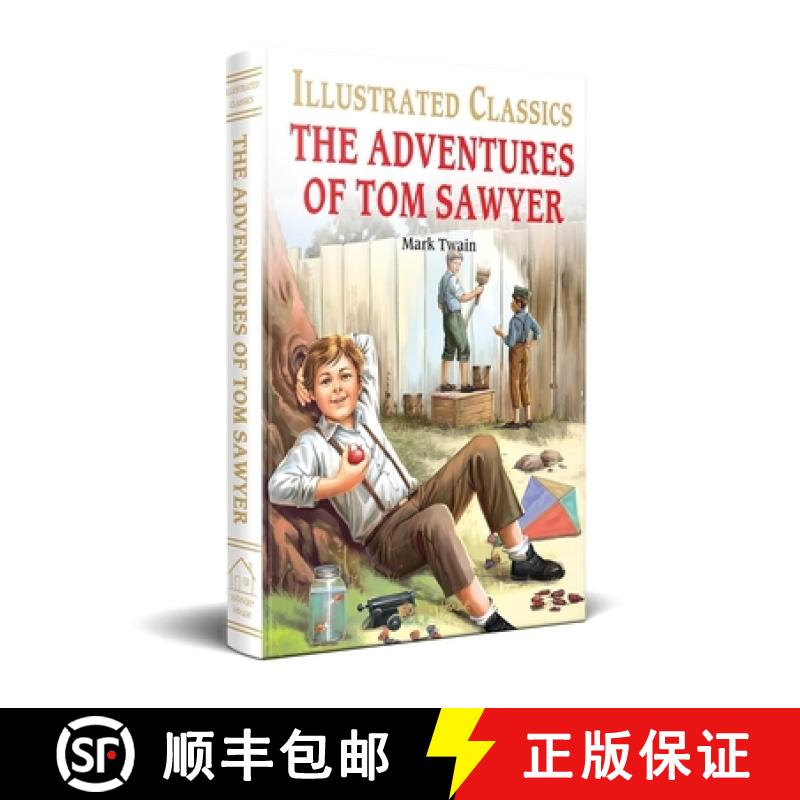 【3-4周达】The Adventures of Tom Sawyer : llustrated Children Classic: English Novel With Review Ques... [9789389931563]