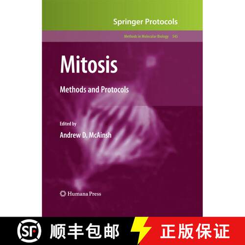【3-4周达】Mitosis: Methods and Protocols [9781627038508]