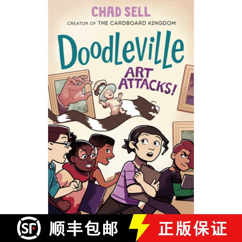 【3-4周达】Doodleville #2: Art Attacks!: (A Graphic Novel) [9781984894731]