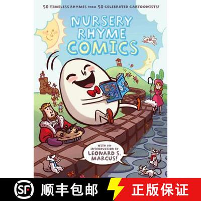 现货 精装 Nursery Rhyme Comics: 50 Timeless Rhymes from 50 Celebrated Cartoonists! [9781596436008]