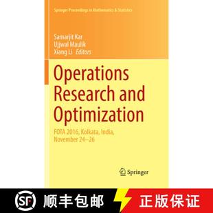 Research FOTA Operations 9789811340048 November and 4周达 Kolkata 2016 Optimization India