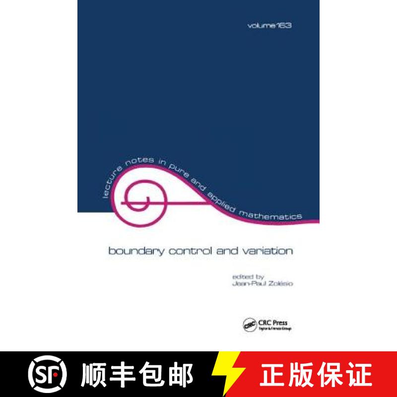 【3-4周达】Boundary Control and Variation [9781138417656]