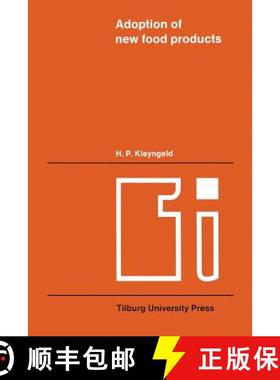 【3-4周达】Adoption of new food products : An investigation into the existence and the characteristic... [9789401019736]