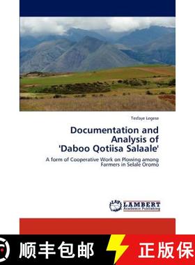 预订 Documentation and Analysis of  'Daboo Qotiisa Salaale' [9783838350356]