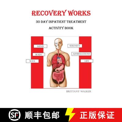 【3-4周达】Recovery Works: 30 Day Inpatient Treatment Activity Book [9798822969414]