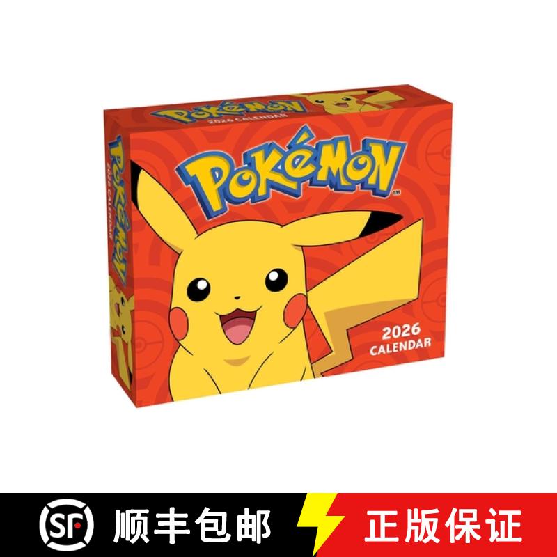 【3-4周达】Pokemon 2026 Day-to-Day Boxed Calendar [9781419782947]