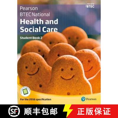 【3-4周达】BTEC National Health and Social Care Student Book 2: For the 2016 specifications [9781292126029]